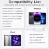 2 Pack Apple Earbuds for iPhone Headphones Wired Lightning Earphones[Apple MFi Certified] (Built-in Microphone & Volume Control)Noise Isolating Earphones for iPhone 14/13/12/11/XR/XS/X/8/7/Pro/Pro Max - Image 5