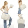 LOVEVOOK Travel Duffle Bag, Weekender Bags for Women with Laptop Compartment, Carry on Overnight Bag, Gym Duffel Bag - Image 8