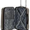 Rockland London Hardside Spinner Wheel Luggage, Silver, Carry-On 20-Inch - Image 6