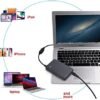 Universal Laptop Charger 90W 12-24V One for All - Slim AC Adapter Power Supply Cord with Dual USB Ports for Mobile/Tablet - Compatible with Lenovo HP Toshiba Samsung Acer Asus and Most Notebooks - Image 3