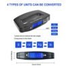 Digital Luggage Scale Luggage Scale Hanging Scale Backlit LCD Display Tare Function Up to 110lb / 50kg Luggage Scale Suitable for Travel, Family Life and Outdoor Fishing - Image 3