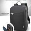 Lenovo Laptop Backpack B210, 15.6-Inch Laptop/Tablet, Durable, Water-Repellent, Lightweight, Clean Design, Sleek for Travel, Business Casual or College, GX40Q17225, Black - Image 2