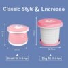 Travel Potty，Toddler Travel Potty，Portable Toddler Potty，Travel Potties Foldable ，Toddler Travel Potty Folding Toilet，Apply to Seat Emergency Toilet for Car, Camping, Outdoor, Indoor (Large) - Image 4