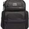 TUMI - Alpha Brief Pack - 15" Laptop Backpack with Padded Adjustable Straps - Stores Laptop, Tablet, Toiletries, Snacks, Ipad - Black