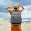 Large Travel Backpack for Women, 40L Carry On Backpack Airline Flight Approved with USB Charging Port Shoes Compartment, Personal Luggage Backpack Casual Daypack 15.6 Inch Laptop Backpack - Image 8