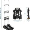 Mount-It! Folding Luggage Cart with Wheels | Strong, Compact, Holds 77 Pounds - Carry Boxes, Backpacks Smoothly - Image 7
