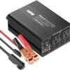 500W Power Inverter 12v to 110v,dc to ac Converter for car with 24W Quick Charge/65W USB-C,Power Inverter for car Cigarette Lighter,12 Volt Power Inversor