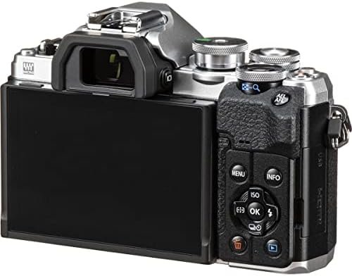 Olympus OM-D E-M10 Mark IV Camera with M.Zuiko Digital ED 14-42mm F3.5-5.6 EZ Lens, Silver - Image 7