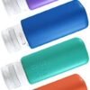 Leak Proof Refillable Silicone Travel Bottles - 3oz Travel Size Containers - Squeeze Bottle with TSA Bag - Image 3