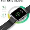 Smart Watch, Swimming Waterproof Fitness Tracker with Heart Rate, SpO2 and Sleep Monitor, 44mm Fitness Watch for Women Men, Step Calories Tracker, Smartwatch Compatible with iOS Android Phones - Image 8