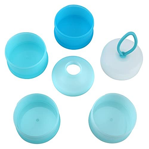 Accmor Baby Formula Dispenser On The Go, Stackable Formula Dispenser for Travel Formula Container to Go, Non-Spill Milk Powder Baby Kids Snack Storage Container, BPA Free - Image 3