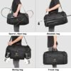 Eackrola Large Sports Gym Bag, Travel Duffel bag with Wet Pocket & Shoes Compartment for men women, 65L, Lightweight - Image 5