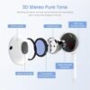 2 Pack-USB C Headphones for i-Phone 15,Type C with Microphone Volume Control Noise Canceling Earphones with Smartphone i-Phone 15 Pro Max,iPad Pro, Most USB C Jack Devices - Image 3