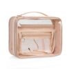 CUBETASTIC Toiletry Bag for Women, Clear Hanging Travel Toiletries Bag, Portable Makeup Bag Transparent Cosmetic Case with Handle, Traveling Make Up Organizer - Image 7