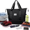 NPBAG Women Travel Duffel Bag, Large Expandable Weekender Carry-on Tote, Gym Workout Bag, Overnight Bag, Mommy Hospital Bag for Labor and Delivery - Image 4