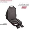 Swiss Gear SA1923 Black TSA Friendly ScanSmart Laptop Backpack - Fits Most 15 Inch Laptops and Tablets - Image 5