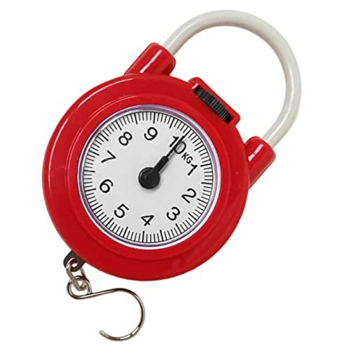 GANAZONO Spring Balance Suitcase Scale for Travel Luggage Weight Scale Portable Bag Weight Scale Bag Weighing Scale for Luggage Hanging Scale Luggage Scales Hand Scale Bag Scale Fruit Scale