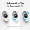 Tribit Wireless Earbuds, 110H Playtime Bluetooth 5.3 IPX8 Waterproof Touch Control True Wireless Bluetooth Earbuds with Mic Earphones in-Ear Deep Bass Built-in Mic Bluetooth Headphones, FlyBuds 3 - Image 7