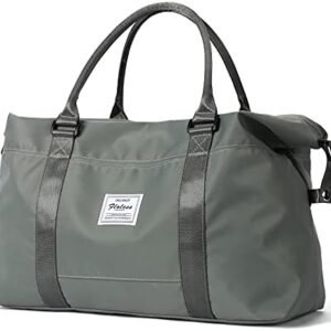 Travel Duffel Bag,Sports Tote Gym Bag,Shoulder Weekender Overnight Bag for Women