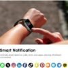 Smart Watch, Swimming Waterproof Fitness Tracker with Heart Rate, SpO2 and Sleep Monitor, 44mm Fitness Watch for Women Men, Step Calories Tracker, Smartwatch Compatible with iOS Android Phones - Image 6