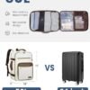 LOVEVOOK Carry On Travel Backpack For Women Flight Approved,50L TSA Personal Item Backpack for Airplanes with Thickened Back Pad,Large Daypack Fit 18.5 Inch Laptop with Toiletry Bag and Packing Cube - Image 4