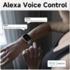 Smart Watch for Men Women,Alexa Built-in Smartwatch(Answer/Make Calls),1.83" HD Fitness Tracker,IP68 Waterproof 100+ Sport Mode Activity Tracker,Heart Rate SpO2 Sleep Monitor,iOS Android Compatible - Image 3