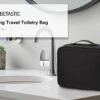 CUBETASTIC Toiletry Bag for Men, Hanging Travel Bag for Toiletries, Water-Resistant Dopp Kit for Traveling Portable Large Shaving Kit Bag with Compartment, College Dorm Room Essentials, Black - Image 8