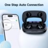 Bluetooth Headphones Wireless Earbuds 120H Playtime Ear Buds IPX7 Waterproof Earphones Digital Power Display Headsets with Charging Case and Mic for Sports Fitness Laptop TV Computer Cell Phone Games - Image 5