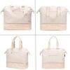 Weekender Bag with Shoe Compartment,Laptop Sleeve,USB Charging Port - Image 5
