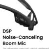 SHOKZ OpenComm2 UC - Bone Conduction Bluetooth Stereo Computer Headset with Boom Mic - USB-A Compatible with PC and Mac - Zoom Certified - with Bookmark - Image 4