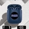 CAPOXO Wireless Earbuds Bluetooth 5.3 Headphones 60Hrs Battery Life with Wireless Charging Case & LED Power Display Deep Bass Waterproof Earphones Microphone Stereo Headset for Android TV Phone Tablet - Image 2