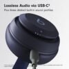 Beats Studio Pro - Wireless Bluetooth Noise Cancelling Headphones - Navy (Renewed) - Image 6