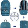 WATERFLY Small Lightweight Packable Backpack: 20l Ultra Light Foldable Travel Hiking Camping Daypack Day Pack for Man Woman - Image 6