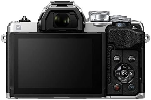 Olympus OM-D E-M10 Mark IV Camera with M.Zuiko Digital ED 14-42mm F3.5-5.6 EZ Lens, Silver - Image 4