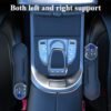 Universal Car Seat Gap Filler Organizer,Storage Box with Cup Holder Dual USB Ports,2 Charging Cables and Wireless Charger,Cigarette Lighter,Car Front Seat Box for Multifunctional Car Interior Access - Image 2
