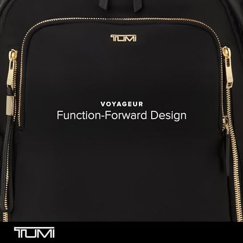 TUMI - Voyageur Celina Backpack - Men's & Women's Backpack - Travel Bag - Black & Gold Hardware - Image 6