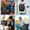 Fenree.geer Travel Backpack for Men, Flight Approved Carry On Luggage Backpack with USB Port, Water Resistant Expandable Computer Daypack, 17.3 Inch Black Business Laptop Backpack for College/Work - Image 8