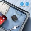 ELEGRP Universal Travel Adapter, International Travel Power Adapter with USB C Port, Travel Worldwide Essentials Wall Charger, Type C/G/A/I All in One Power Adapter, FCC, 1 Pack - Image 6