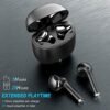 yobola Wireless Earbuds, Bluetoth Earbuds, IPX5 Waterproof Wireless Headphones Touch Control, Bluetoth Headphones 5.1 Built-in Microphone, 25 Hrs with USB-C Charging with Running/Fitness - Image 4
