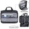 KROSER Rolling Laptop Bag Premium Rolling Briefcase Fits Up to 17.3 Inch Laptop Water-Repellent Overnight Rolling Computer Bag with RFID Pockets for Travel/Business/Men/Women-Black - Image 4
