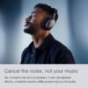 Bowers & Wilkins Px8 Over-Ear Wireless Headphones, Advanced Active Noise Cancellation, Luxurious Materials, 30-Hour Battery Life, 15-Min Quick Charging, Black - Image 3