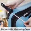 TADA 110 lbs Travel Luggage Scale Battery-Free Portable Digital Hanging Hand Baggage Scale for Travel Suitcase Weight Scale with Built-in Measuring Tape - Image 3