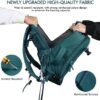 Beraliy Travel Backpack, Carry on Backpack, Airline Approved Personal Item Bag, 15.6 Inch Laptop Backpack, Waterproof Hiking Daypack Backpack, Weekender Bag, Peacock Blue - Image 8