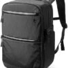 tomtoc Laptop Backpack X-Pac Techpack Designed for Business Professional Commuter, City Compact Backpack for 16-inch MacBook Pro, Black