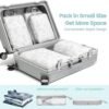 Cambond Compression Packing Cubes for Travel - Travel Bags Luggage Organizers Travel Essentials Compression Cubes for Carry on Suitcases - Image 3
