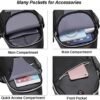 MOSISO Sling Backpack, Multipurpose Crossbody Shoulder Bag Travel Hiking Daypack - Image 2
