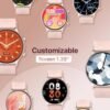 Smart Watch for Women, Smart Watches for Women Android, Reloj Inteligente para Mujer, Waterproof Ladies Round Fitness Tracker with Answer/Make Call Smartwatch 150+ Sport Modes, 1.4" Pink - Image 4