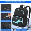 Deegotech Gaming Backpack for PS5, Protective Travel Carrying Case Bag Compatible with Playstation 5 Console Game Storage Bag with Multiple Pockets for PS5 Disc/Game Cards/Laptop Tech Gifts for Men - Image 4