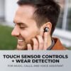 Technics HiFi True Wireless Multipoint Bluetooth Earbuds with Noise Cancelling, 3 Device Multipoint Connectivity, Wireless Charging, Impressive Call Quality, LDAC Compatible - EAH-AZ60M2-K (Black) - Image 3