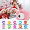 Upgrade Kids Camera,Gifts for Boys and Girls of Age 3-9, 1080P HD Digital Video Cameras for Toddler, 20M high -Definition Digital Camera, Suitable for Portable Toys with 32GB SD Card-Pink - Image 7